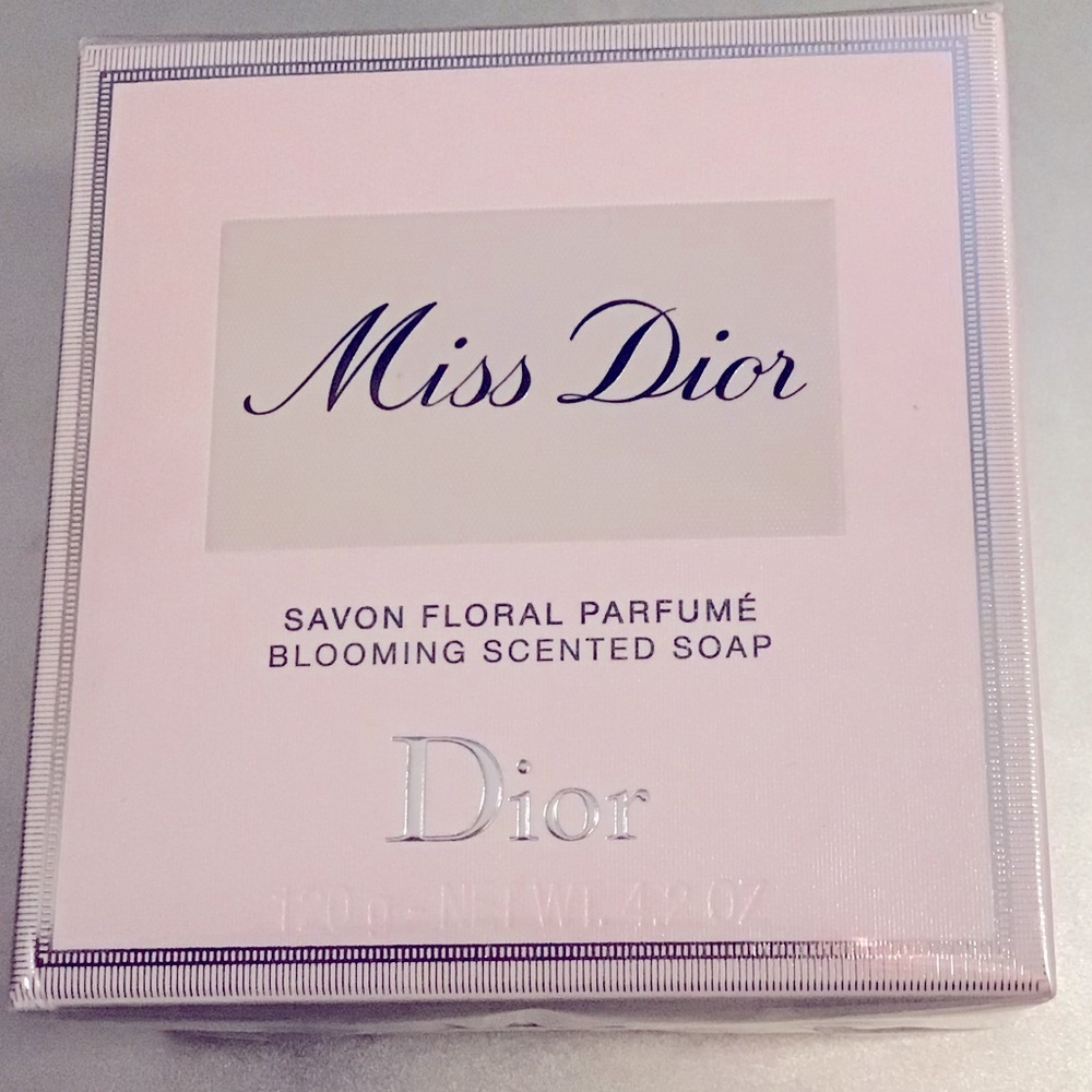 Gift Idea Miss Dior Blooming scented soap Sealed 100% Authentic